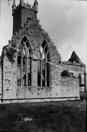 FRIARY S.TRANSEPT FROM GRAVEYARD